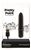 BMS – Pretty Point – Bullet Vibrator – Rechargeable – Black  thumbnail